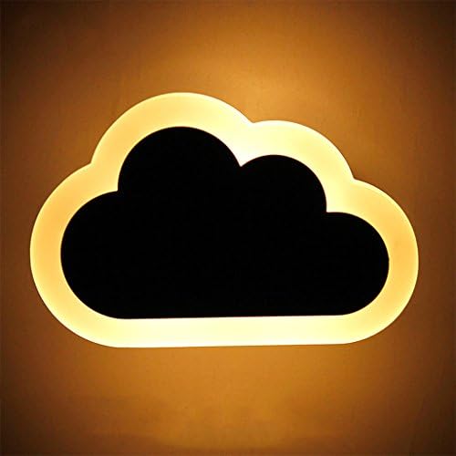 WYQLZ Bedroom LED Wall Lamp Simple Modern Creative Children's Room Clouds Acrylic Aisle Stairs Decoration Night Light ( Size : 16*25CM )