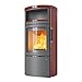 Produktbild Kaminofen Hark 44-5.1 GT ECOplus bordeaux-rot Korpus titan