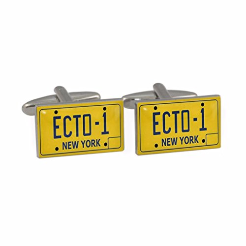 Preisvergleich Produktbild Ecto 1 KFZ-Kennzeichen Manschettenknöpfe