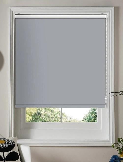 özel jaluzi Gri Mat Stor Perde Etek Dilimsiz Güneşlik Güneşlik Stor Perde 110x250, 520