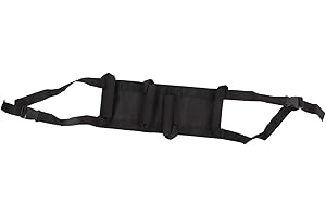 BEWINNER Motorbike Waist Safety Belt for Driver, Passenger Pillion Grab Handles Motorcycle Rear Support Belt, Universal Wearable Driver Belly Strap Pad for Kids Adults,Motorcycle Accessory