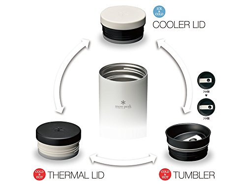 Snow Peak Kanpai Bottle 350 ml dark silver TW-070 - 11