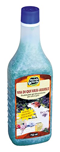 Mondo Verde rep05ep - Repellente per Cani e Gatti in Gel 750 ml, Colore: Blu