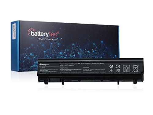 6600mAh Batterytec® Laptop Akku für DELL Latitude E5440 E5540, DELL Latitude 14 14 5000 Series, DELL Latitude 15 15 5000-E5540, 312-1351 451-BBID 451-BBIE 451-BBIF 3K7J7 970V9 9TJ2J N5YH9 TU211 VV0NF. [11.1V 6600mAh, 12 Monate Herstellergarantie]