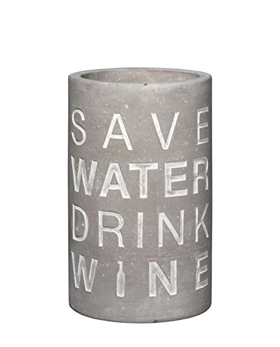 Rder Beton Flaschen Weinkhler Save Water Drink Wine