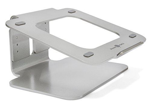 Bramley Power Aluminium massiv höhenverstellbar Laptop Schreibtisch Ständer für Apple Macbook Pro/Air und alle Laptops - 2