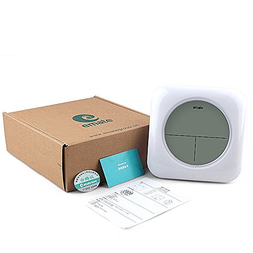 Wasserdicht Dusche Uhr LCD-Display, Digital-Badezimmer-K¨¹chen-Wand-Saugnapf Uhr, Big Desktop-Tischuhr - 9