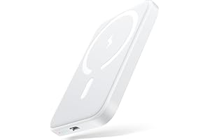 GGTHBRWW Power Bank, Magnético Batería Externa Carga Rapida, 10000mAh USB C Cargador Inalámbrico, Portátil Ultra Slim Bancos de energía para Samsung/Huawei/iPhone 16/15/14/13/12/Pro Series, Powerbank Wireless