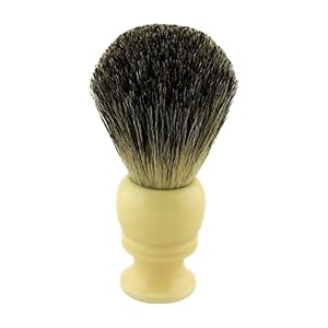 VIGSHAVING 24mm knot Resin Handle Mix Badger Hair Men Brush for Shaving