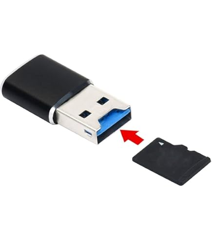 Adattatore Per Scheda MicroSD 512GB USB-C 3.0 – Lettura Fino A 80MB/s, Custodia In Metallo