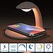 Produktbild Oeegoo Led Nachttischlampe dimmbar mit Schnellladefunktion, Kabellose Ladegerät, Touch Control Schreibtischlampe, RGB Farbwechsel Stimmungslicht, 10W Qi Wireless Charger für Samsung/iPhone/HUAWEI