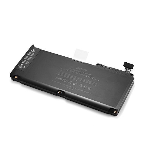 ANSANOR® Ultra Hochleistung Neuer Akku für Apple MacBook Unibody 13″ A1331 A1342 (Ende 2009 – Mitte 2010) MC207LL/A MC516LL/A 661-5391 661-5585 020-6580-A – 2 Jahre Gewährleistung [Li-Polymer 10.95V 6000mAh] A1331 - 3