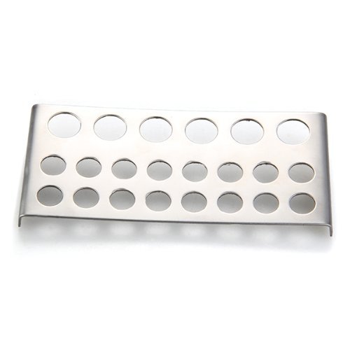 TOOGOO(R) Iron Tattoo Pigment Ink Cup Caps Holder Stand Shelf Pro
