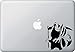 Produktbild Happy Death - Smiley Face Reaper - MacBook or Laptop Vinyl Decal Sticker - (4.75" w x 5" h) (Black)