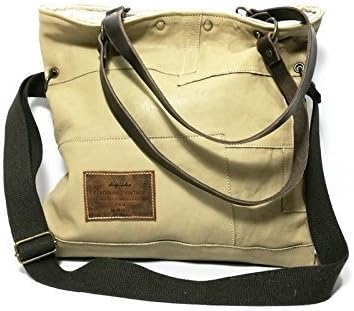 Genuine leather patchwork shoulder bag, shopper shoulder bag made in Italy, Ferdinand vintage / duepiùdue