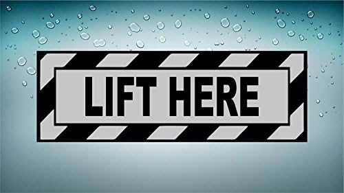 Decal Sticker Car Plane Aviation Airport Lift Here