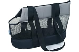 QIUPFGUT Transport Bag for Dogs and Cats, Shoulder Bag for Pets, Dog Bag for Small Dogs, Lightweight Dog Carrier Pet Bag, Breathable Comfortable Cat Carrier Bag, Cat Bag