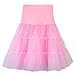 Produktbild Makefortune 1950 Petticoat Reifrock Unterrock Petticoat Underskirt für Rockabilly Frauen Mesh Gaze Rock Dance Rock Süßigkeit Farben Hohe Qualität Gefaltete Gaze Kurzen Rock Tanzen Rock
