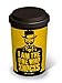 Produktbild Breaking Bad To Go Kaffee Becher The One Who Knocks Travel Mug lizenziert auslaufsicher spülmaschinengeeignet 300ml Keramik
