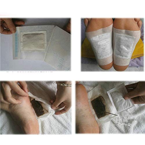 Preisvergleich Produktbild Detox-Fußpolster Bambuskohle Feuchtigkeitsspendende Health Relief Stress Fußmaske