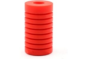 MoreChioce Pedal de Palanca de Cambios para Motocicleta, 8 mm Cubierta Del Pedal Palanca De Cambios De de Goma Motocicleta Protectora para Palanca de Cambios Accesorios,Rojo