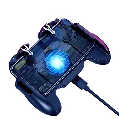 Preisvergleich Produktbild ELENXS Tragbares Telefon-Gaming-Controller Gamepad Halter Ständer Einstellbare Handy Joystick-Trigger