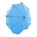 Lux4Kids Baby Pram Pushchair Sun Parasol / Universal Beach Umbrella Shade Canopy 11 Light Blue