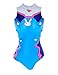 Produktbild YUANMO Women's DVa Cosplay Costume Schoolgirl Swimsuit One Piece Slim Swimwear Bodysuit