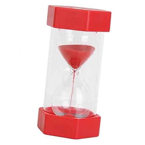 Sicherheits Mode Sanduhr 1 Minute Sanduhr -rot - 7
