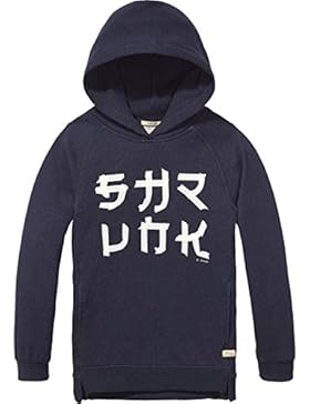 Scotch & Soda Jungen Kapuzenpullover Logo Artwork Hoodie