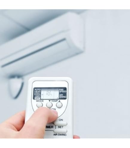 Mando A Distancia Para Aire Acondicionado Carrefour Home - Incluye Pilas Y Soporte Adhesivo