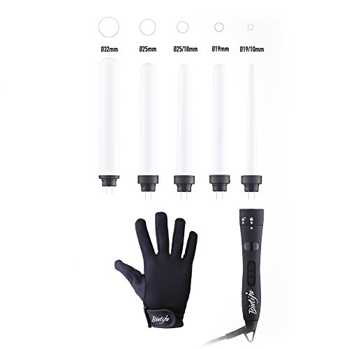 Lockenstab 5 in 1 – für große Locken und kleine Locken – beeindruckende Leistung 60 – 220 Grad – Luxusdesign mit 5 verschiedenen Aufsätzen! - 7