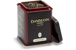 PASSERINI PASTICCERIA A MILANO DAL 1919 Dammann Yunnan Vert 12 - Tè verde delicato della Cina, 100 grammi, Dammann Frères