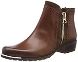 CAPRICE Markenqualität CAPRICE Damen 25403 Stiefeletten, Braun (Cognac Comb 313), 37.5 EU