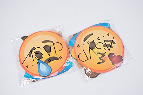 ASVP Shop 15 Emoji-Foto Requisiten Hochzeit Fotografie Photo Booth Party - 2