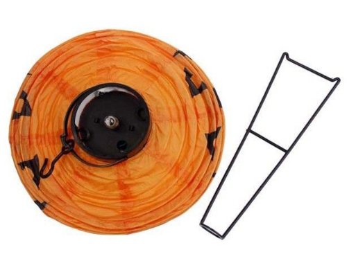SODIAL(R) 4x Halloween Pumpkin Spider Bat Skeleton Lamp Paper Lanterns Decoration Party