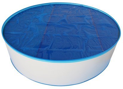 Miganeo® 549 cm Premium Solarplane schwarz/blau rund Poolheizung für pool - 9