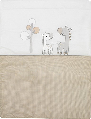 Preisvergleich Produktbild Alvi Krabbeldecke beige Größe 100x135 cm