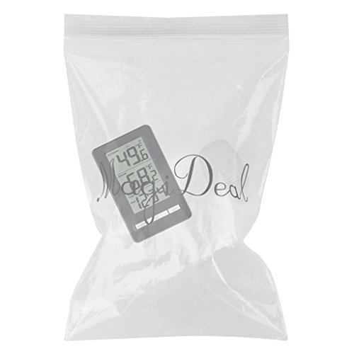 MagiDeal Drahtloses Thermometer Uhr, mit Innen Außen- Temperaturfühler für den Schreibtisch / an die Wand / das Haus / das Büro - 2