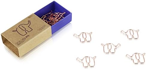 Boxed Gold Rose Elephant Clip Paper Clip – Staples (Pack of 15 items)