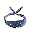Zac's Alter Ego® Denim Vintage Look Wire Headband (Denim with Stars)