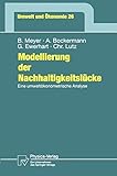 Image de Modellierung Der Nachhaltigkeitslücke: Eine Umweltökonometrische Analyse