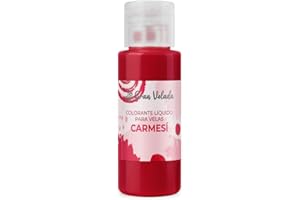 GRAN VELADA Colorante liquido per candele cremisi | facile da usare e altamente concentrato per creare candele rossastre per San Valentino e Natale | Mix di rosso e giallo, rende per molte candele. | 30 ml