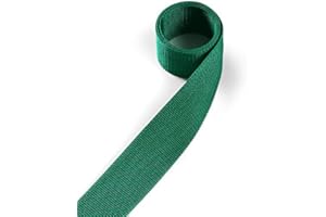 1buy3 Gurtband aus Polypropylen 25mm breit, 4 Meter lang, Farbe:19 - Verkehrsgrün | Grundpreis pro Meter = € 1,37