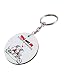Sky Trends Love Feeling in Heart Multi-Colour Keychain RS.239.00
