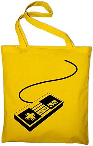 Nintento NES Controller Classic Jute Bag Bag Cloth Bag – Cotton Bag, YELLOW (Yellow) - styletex23bagnes6