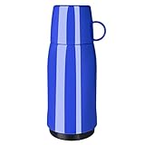Einfache Reinigung von Flasche, Verschluss und Trinkbecher per Hand; Blau, Volumen: 500 ml, Material: PP