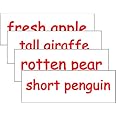 The Brain Growth Club's Knowledge Building Cards - Sight Word Reading for Kids (Flash Cards) (Pack 7)