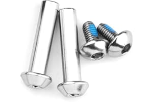 KTKEET Tornillo amortiguador para bicicleta de montaña de 21 a 86 mm, tornillos de suspensión completa, tornillos de choque traseros 2/4/10 tornillos fuertes de acero M8 para bicicleta eléctrica, scooter