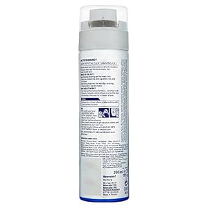 NIVEA MEN Skin Energy Instant Effect Q10 Shaving Gel 200ml (3 x 200ml) - Image 2